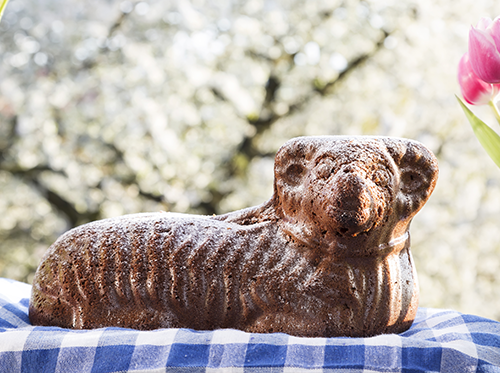 Kakaový velikonoční beránek - Carla