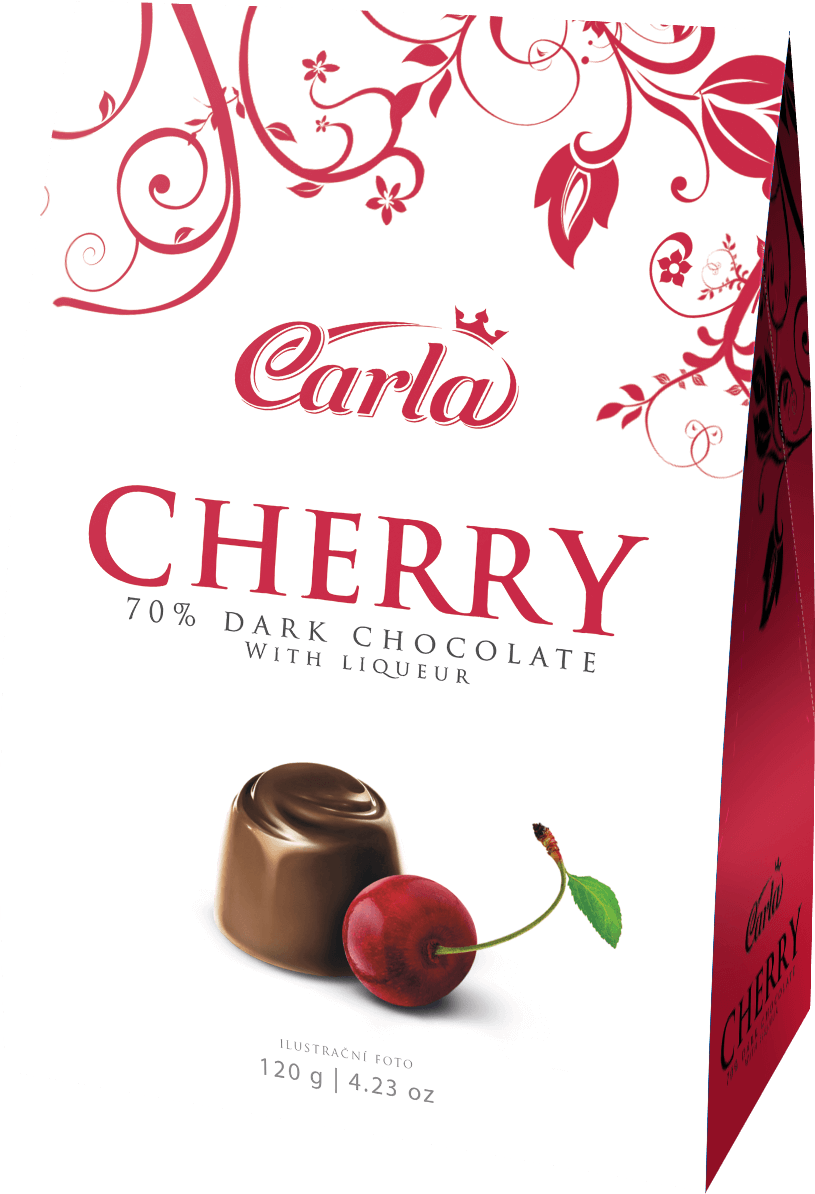 Sauerkirschen in Schokolade – Dach - Carla