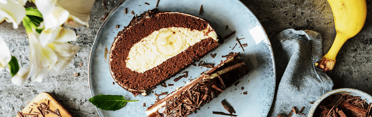 Kakaorolle mit Banane - Carla