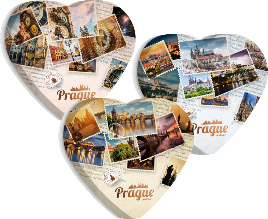 Prague - box of pralines - Carla