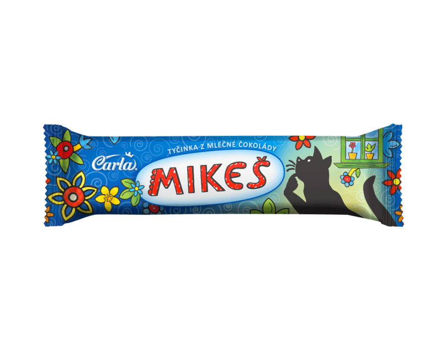 Mikeš milk chocolate bar - Carla
