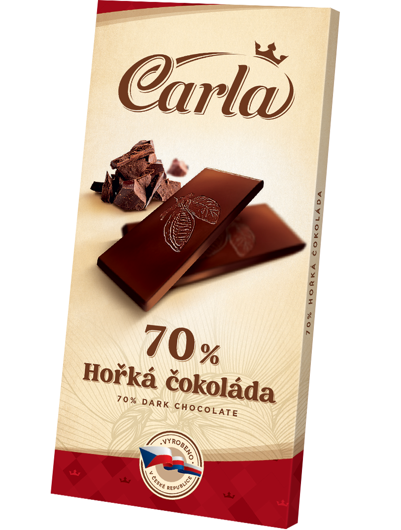 Hořká čokoláda Carla 70% - Carla